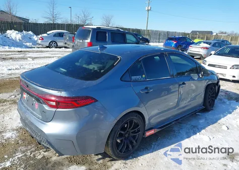 2021 Toyota Corolla Le from USA, damaged, VIN 5YFEPMAEXMP160014